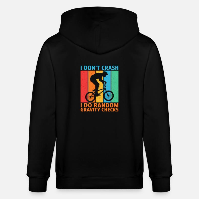 Bmx - Stanley/Stella Unisex Bio-Kapuzenjacke CULTIVATOR  - Schwarz