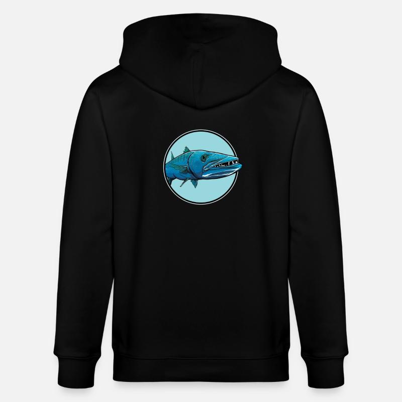 Barracudas Barracuda - Veste à capuche bio CULTIVATOR Stanley/Stella Unisexe - noir