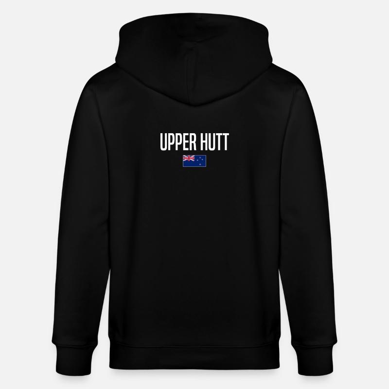 Upper Hutt, Nouvelle-Zélande - Veste à capuche bio CULTIVATOR Stanley/Stella Unisexe - noir