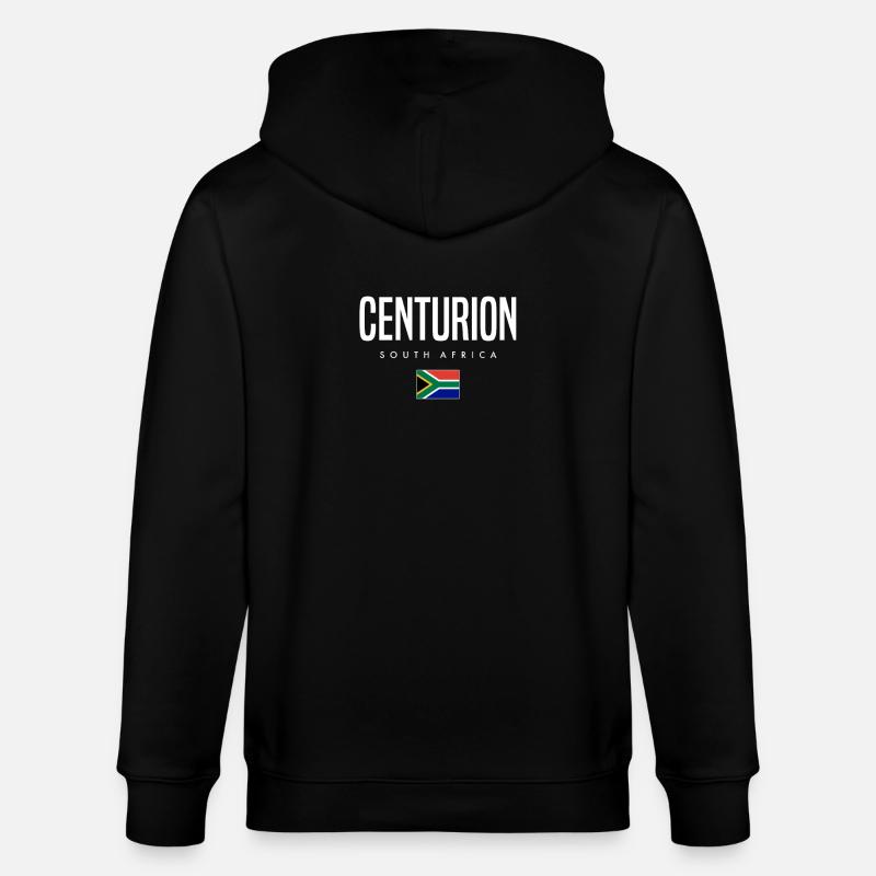 Centurion, Afrique du Sud - Veste à capuche bio CULTIVATOR Stanley/Stella Unisexe - noir