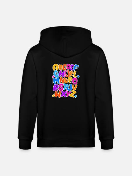Abc School Enrollment Schoolchild - Stanley/Stella CULTIVATOR Unisex Organic Hooded Jacket - black