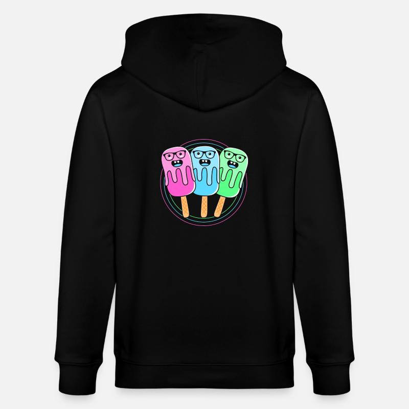 Pool Party - Stanley/Stella Unisex Bio-Kapuzenjacke CULTIVATOR  - Schwarz