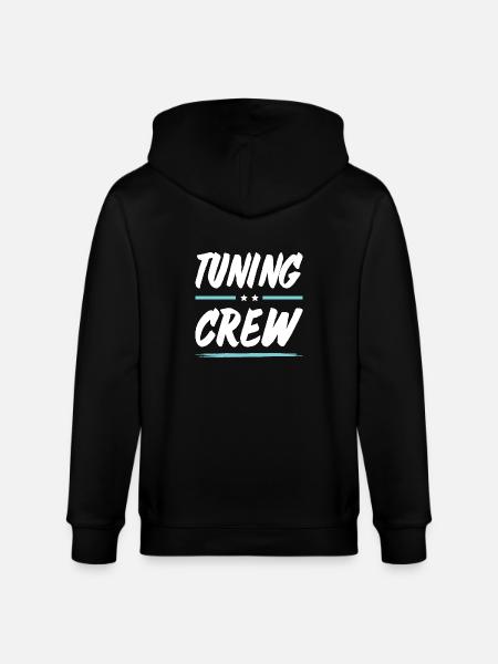 Tuning Crew - Stanley/Stella CULTIVATOR Unisex Organic Hooded Jacket - black