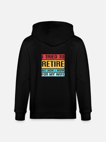 Retraité Retraité Retraité - Veste à capuche bio CULTIVATOR Stanley/Stella Unisexe - noir