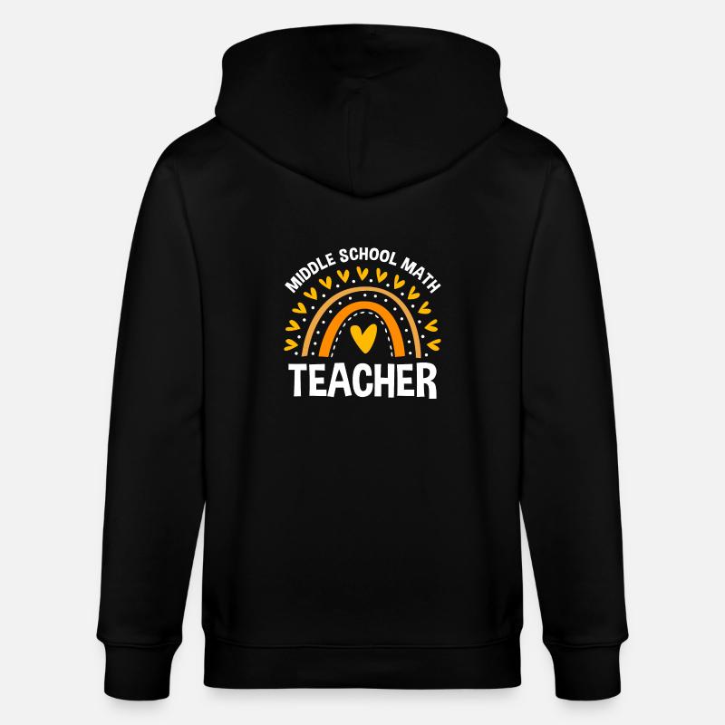 Enseignants de collège - Veste à capuche bio CULTIVATOR Stanley/Stella Unisexe - noir