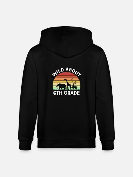 6th Grade - Stanley/Stella CULTIVATOR Unisex Organic Hooded Jacket - black