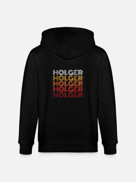 Holger - Veste à capuche bio CULTIVATOR Stanley/Stella Unisexe - noir