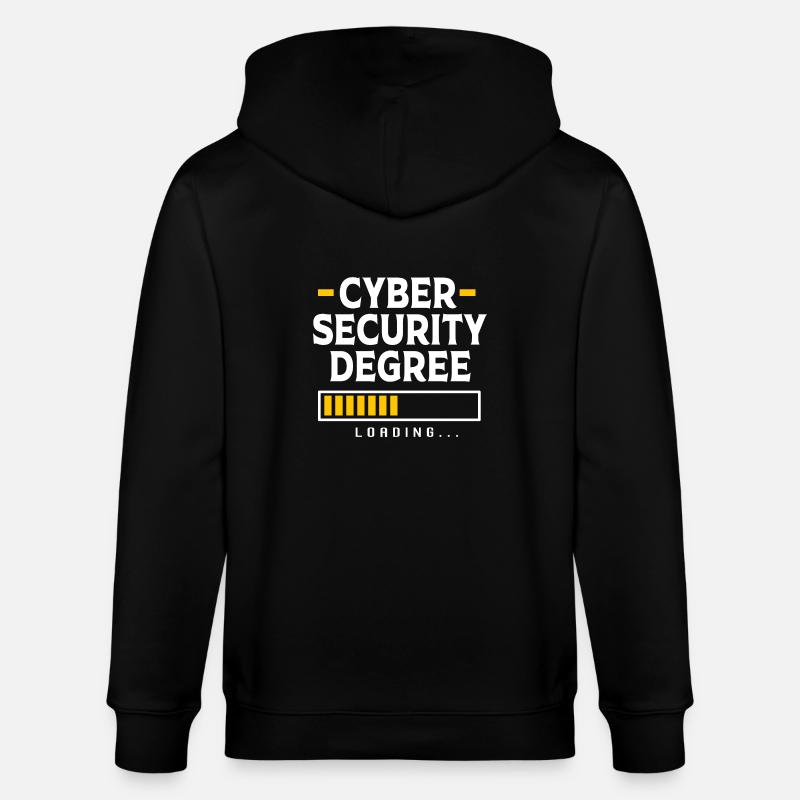 Cyber programmeur cybersécurité Hacker - Veste à capuche bio CULTIVATOR Stanley/Stella Unisexe - noir