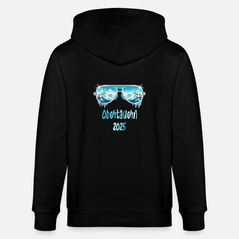 Obrtauern 2025 - Stanley/Stella Unisex Bio-Kapuzenjacke CULTIVATOR  - Schwarz