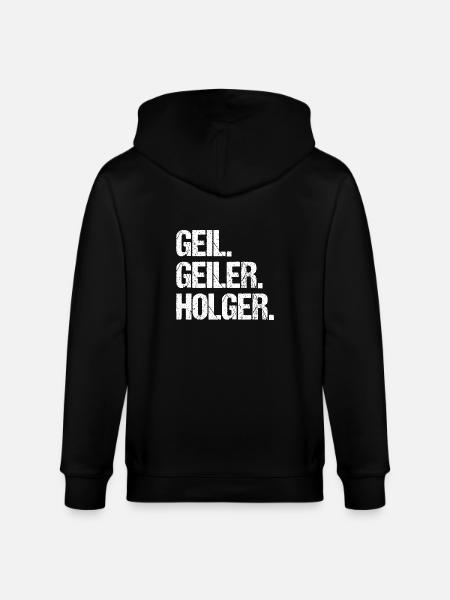 Holger - Stanley/Stella CULTIVATOR  Unisex Organic Hooded Jacket - black
