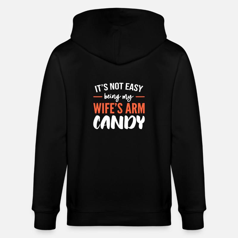 Arm Candy Ehemann - Stanley/Stella Unisex Bio-Kapuzenjacke CULTIVATOR  - Schwarz