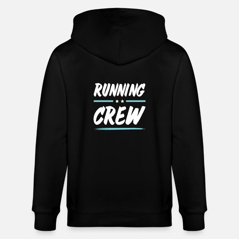 Équipe de course - Veste à capuche bio CULTIVATOR Stanley/Stella Unisexe - noir