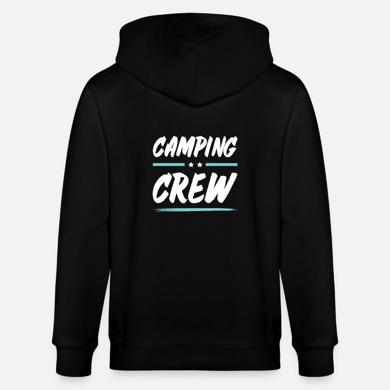 Équipe de camping - Veste à capuche bio CULTIVATOR Stanley/Stella Unisexe - noir