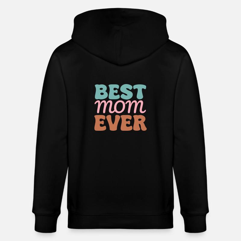 Mama - Stanley/Stella Unisex Bio-Kapuzenjacke CULTIVATOR  - Schwarz