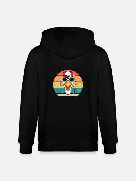 Goose - Stanley/Stella CULTIVATOR  Unisex Organic Hooded Jacket - black