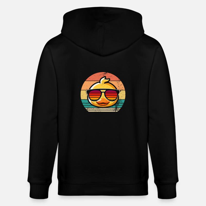 Canards - Veste à capuche bio CULTIVATOR Stanley/Stella Unisexe - noir