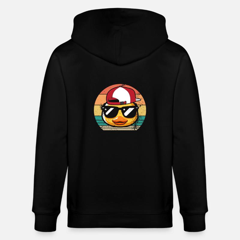 Canards - Veste à capuche bio CULTIVATOR Stanley/Stella Unisexe - noir