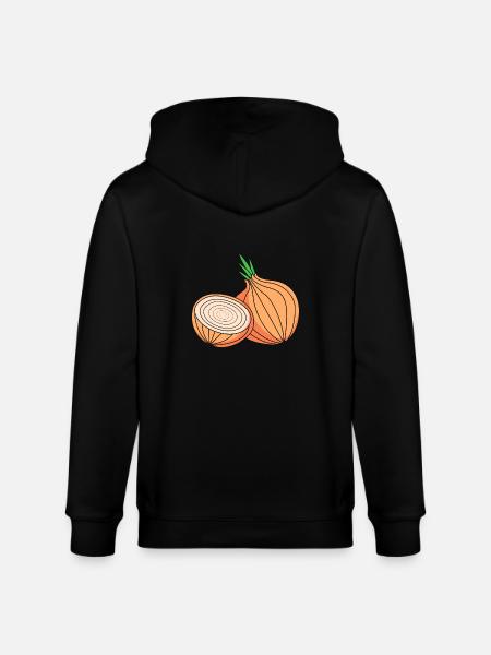 oignon - Veste à capuche bio CULTIVATOR Stanley/Stella Unisexe - noir