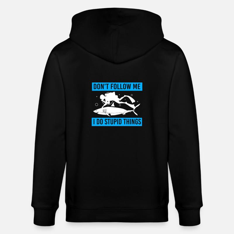 Plonger - Veste à capuche bio CULTIVATOR Stanley/Stella Unisexe - noir