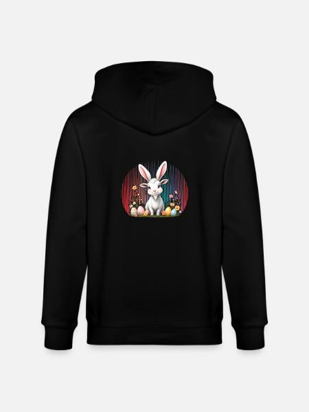 Ostern - Stanley/Stella Unisex Bio-Kapuzenjacke CULTIVATOR - Schwarz