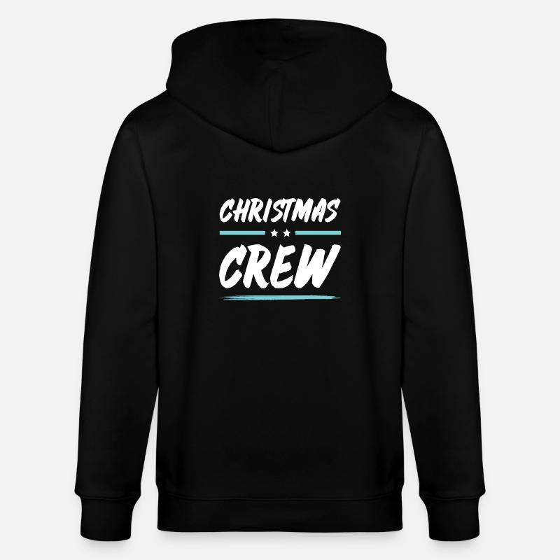 Équipage de Noël - Veste à capuche bio CULTIVATOR Stanley/Stella Unisexe - noir