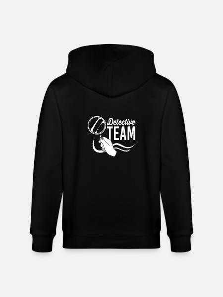 Detective - Stanley/Stella CULTIVATOR Unisex Organic Hooded Jacket - black