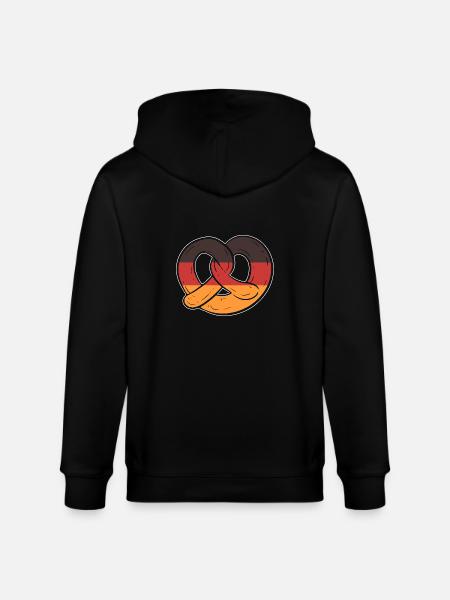 Pretzel Germany - Stanley/Stella CULTIVATOR  Unisex Organic Hooded Jacket - black
