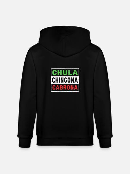 Latina Mutter - Stanley/Stella Unisex Bio-Kapuzenjacke CULTIVATOR - Schwarz