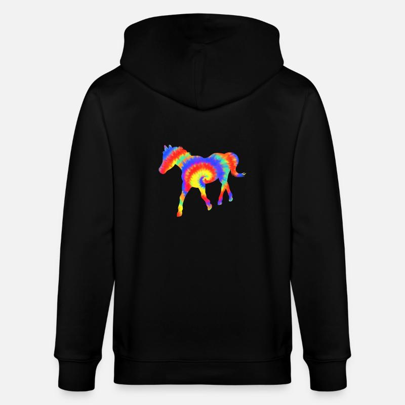 Monter à cheval - Veste à capuche bio CULTIVATOR Stanley/Stella Unisexe - noir