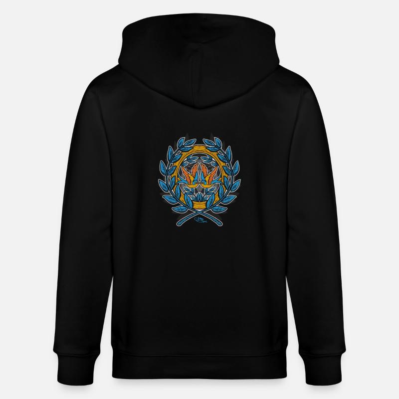 masamune - Stanley/Stella Unisex Bio-Kapuzenjacke CULTIVATOR  - Schwarz