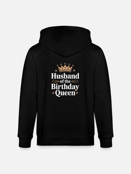 Husband, Spouse, Family, Wedding - Stanley/Stella CULTIVATOR Unisex Organic Hooded Jacket - black