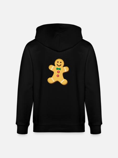 lebkuchenmann - Stanley/Stella Unisex Bio-Kapuzenjacke CULTIVATOR  - Schwarz