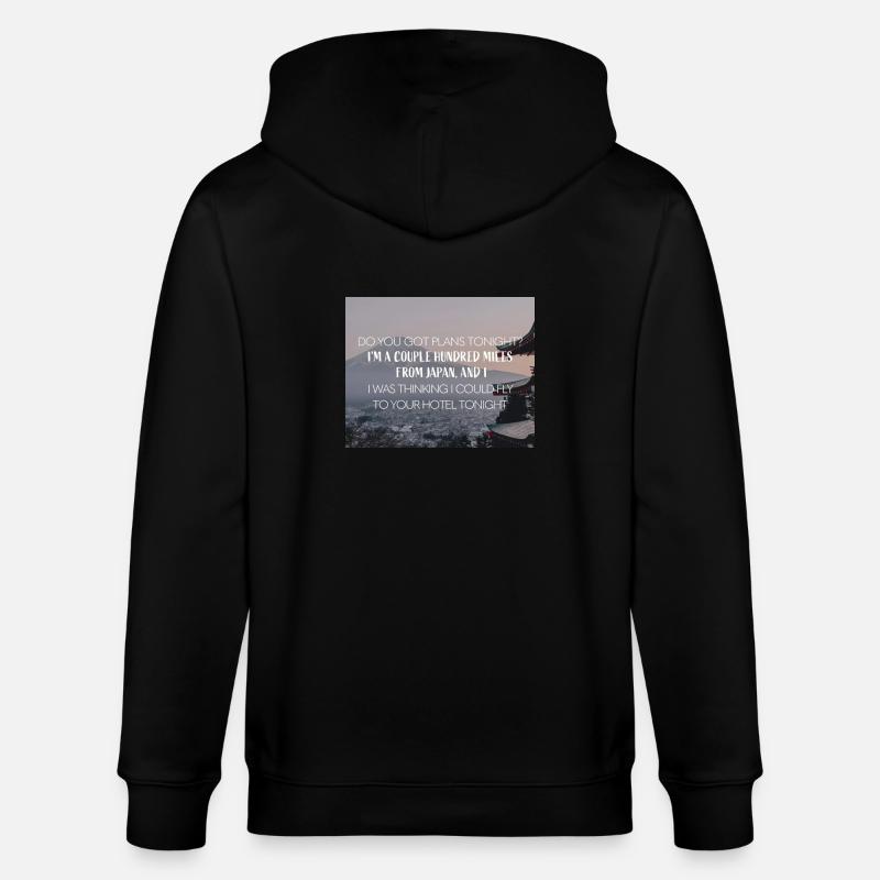 Lost au Japon - S. Mendes - Veste à capuche bio CULTIVATOR Stanley/Stella Unisexe - noir