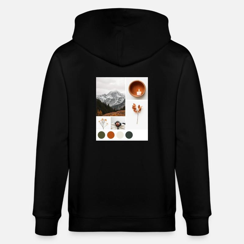 Ruhepause. - Stanley/Stella Unisex Bio-Kapuzenjacke CULTIVATOR  - Schwarz