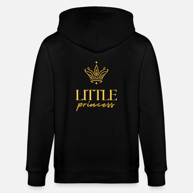 Petite princesse - petite princesse - Veste à capuche bio CULTIVATOR Stanley/Stella Unisexe - noir