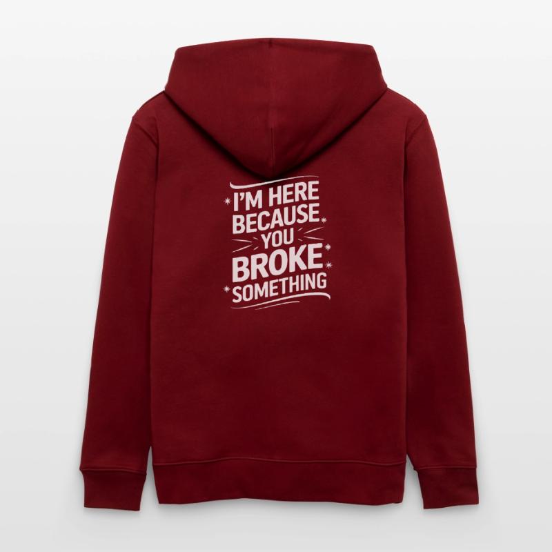 Technischer Support Computerfreak Nerd Stanley/Stella Unisex Bio-Kapuzenjacke CULTIVATOR 