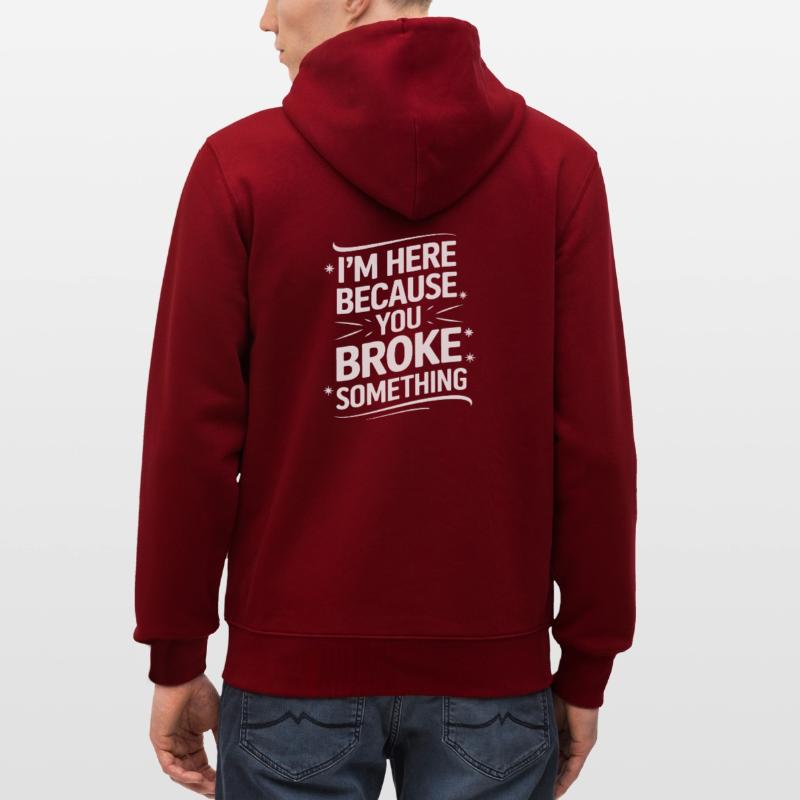 Technischer Support Computerfreak Nerd Stanley/Stella Unisex Bio-Kapuzenjacke CULTIVATOR 