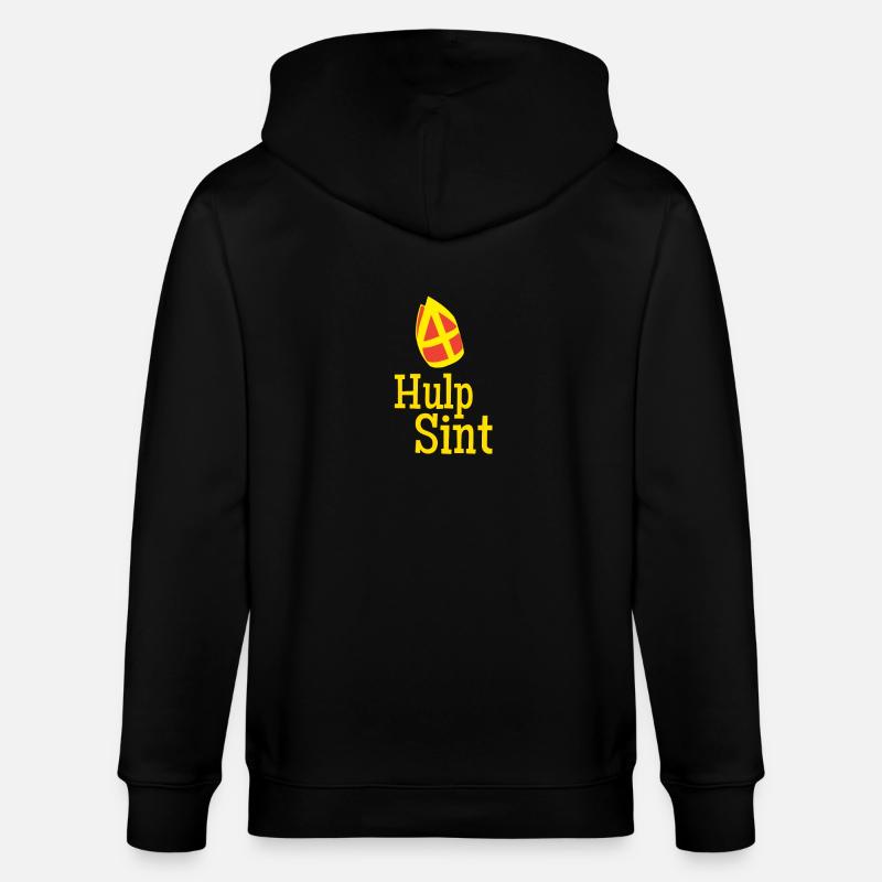 Hulp Sint Sinterklaas - Veste à capuche bio CULTIVATOR Stanley/Stella Unisexe - noir