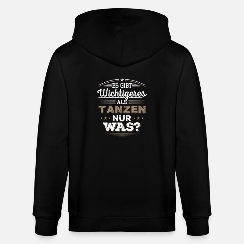 Tanzen, Dancing, Geschenk - Stanley/Stella Unisex Bio-Kapuzenjacke CULTIVATOR - Schwarz