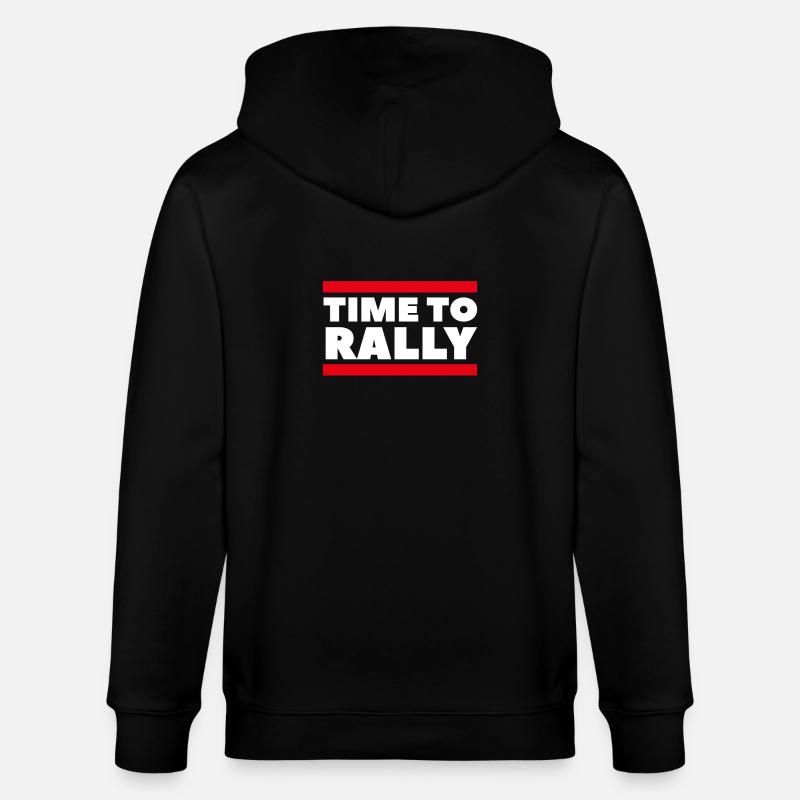 Temps de rallye - Veste à capuche bio CULTIVATOR Stanley/Stella Unisexe - noir