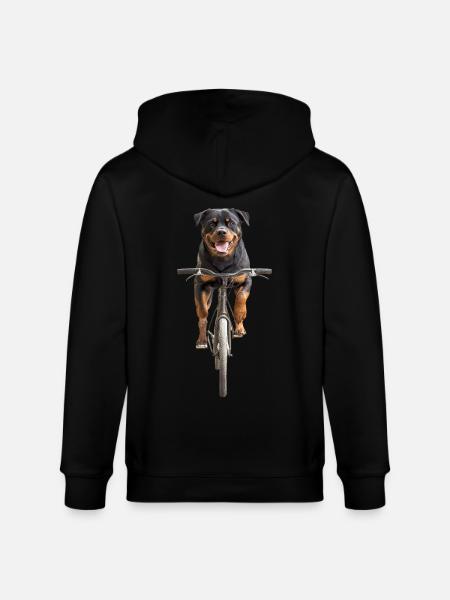 Rottweiler - Stanley/Stella Unisex Bio-Kapuzenjacke CULTIVATOR - Schwarz