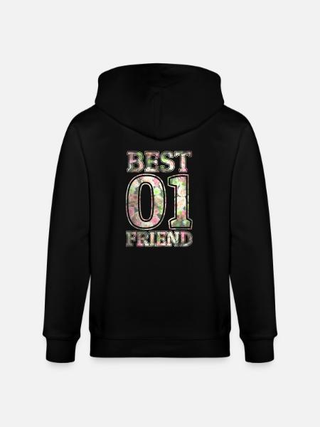 Best Friend - Stanley/Stella Unisex Bio-Kapuzenjacke CULTIVATOR  - Schwarz