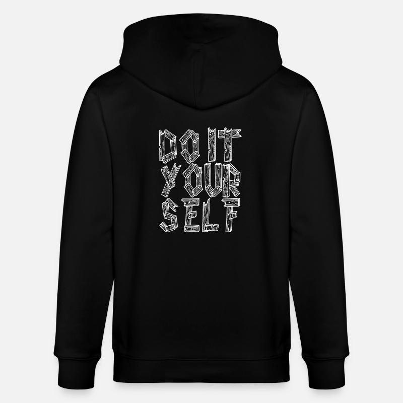 Faites-le vous-même - Veste à capuche bio CULTIVATOR Stanley/Stella Unisexe - noir