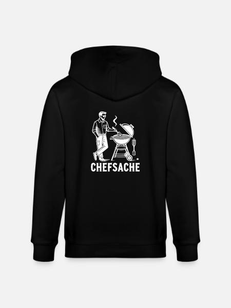 Grillen - Stanley/Stella Unisex Bio-Kapuzenjacke CULTIVATOR - Schwarz