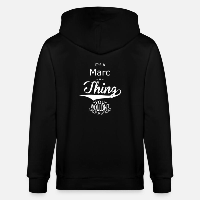 Marc - Veste à capuche bio CULTIVATOR Stanley/Stella Unisexe - noir