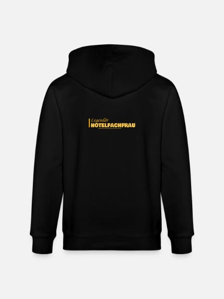Occupation: Hotel manager - Stanley/Stella CULTIVATOR  Unisex Organic Hooded Jacket - black