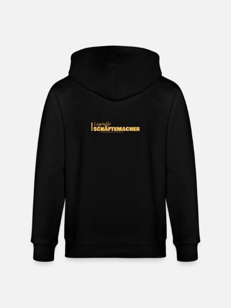 Schaeftemacher comme métier - Veste à capuche bio CULTIVATOR Stanley/Stella Unisexe - noir