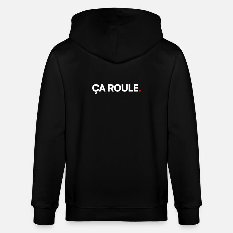 Ça roule - Veste à capuche bio CULTIVATOR Stanley/Stella Unisexe - noir