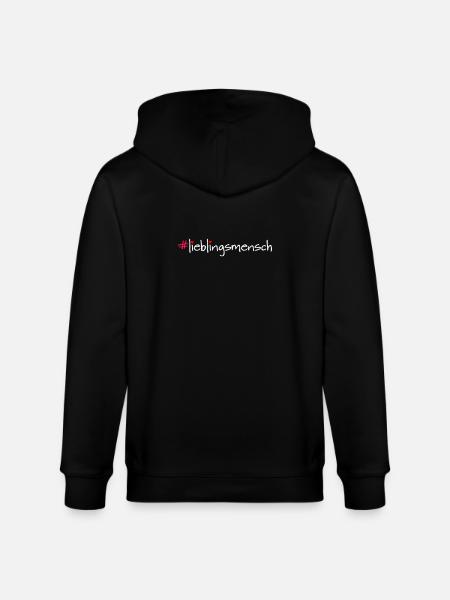 #lieblingsmensch - Stanley/Stella Unisex Bio-Kapuzenjacke CULTIVATOR  - Schwarz