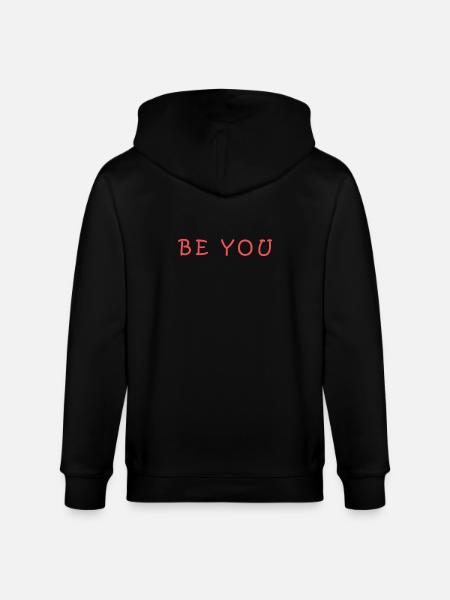Inspirational Motif with Personal Manifestation - Stanley/Stella CULTIVATOR  Unisex Organic Hooded Jacket - black